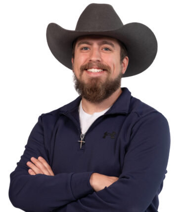 Michael Miles in cowboy hat