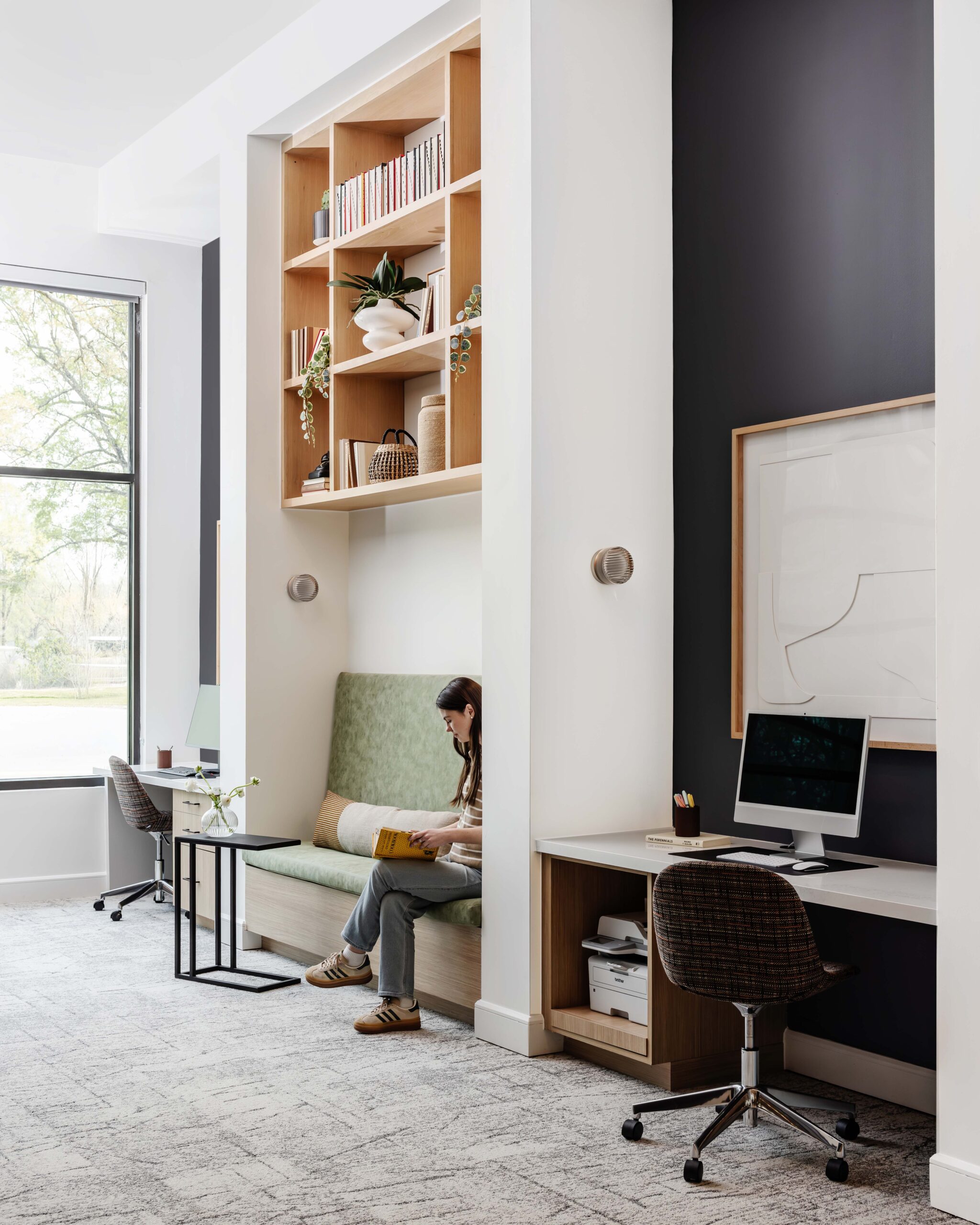 Meridian Co-working space with gathering spot